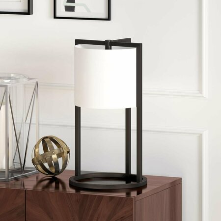 HENN & HART Peyton Asymetric Blackened Bronze Table Lamp TL0214